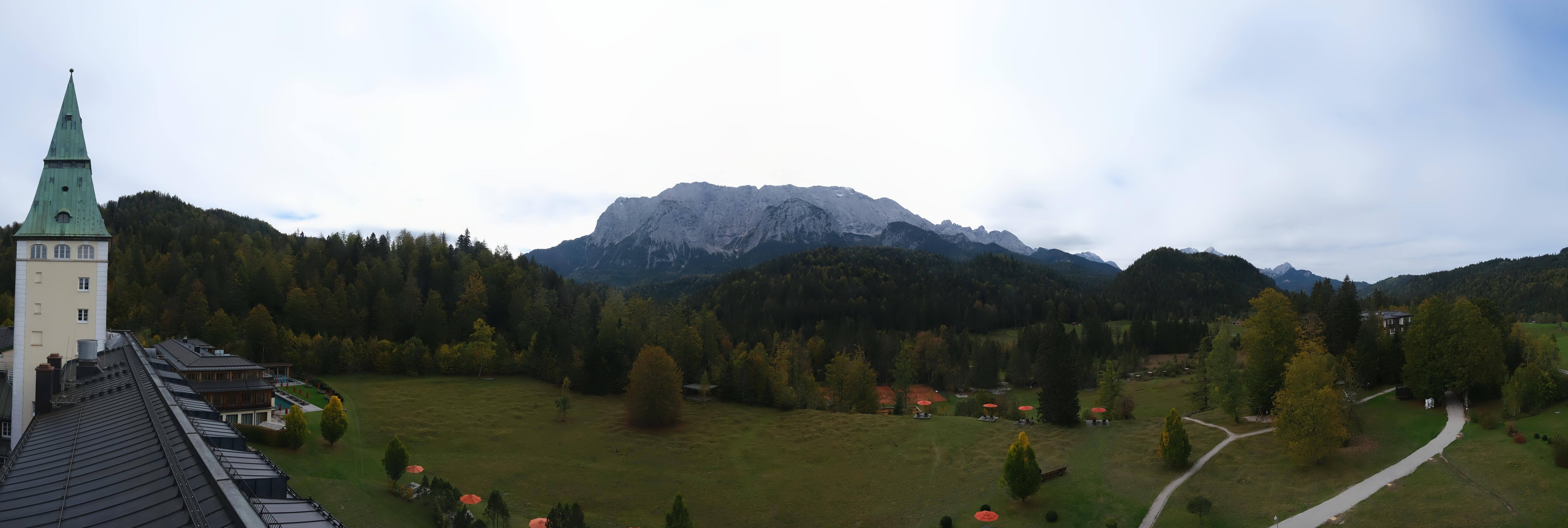 Archiv Foto Webcam Garmisch-Partenkirchen: Schloss Elmau