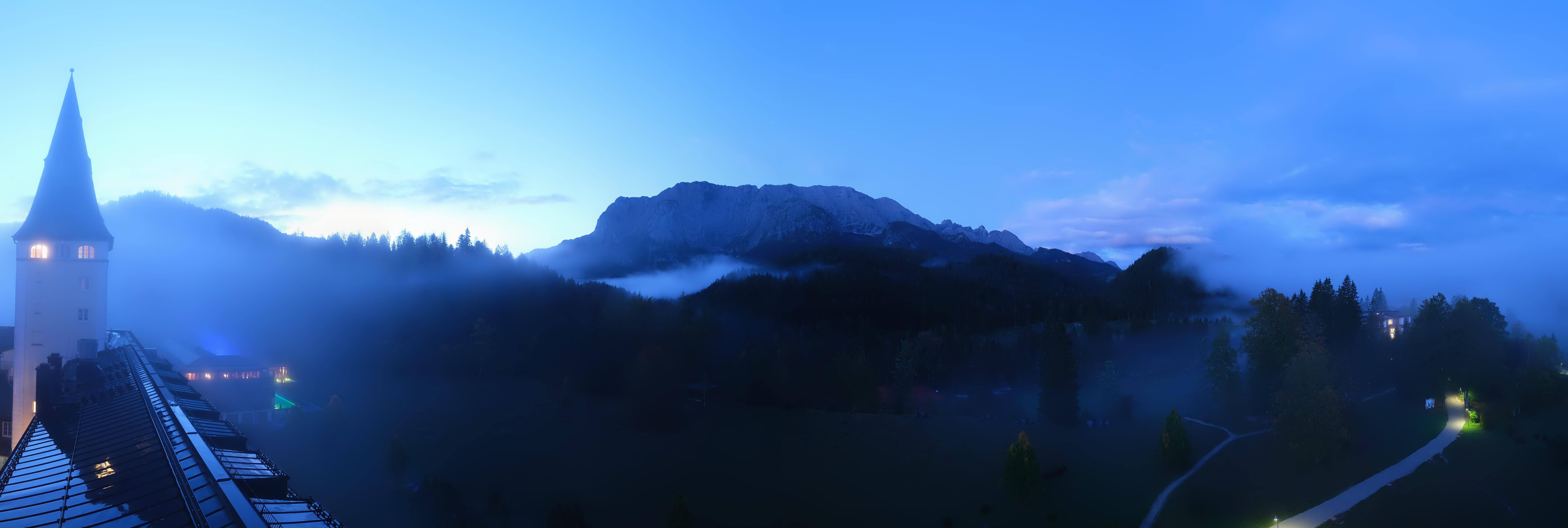 Archiv Foto Webcam Garmisch-Partenkirchen: Schloss Elmau