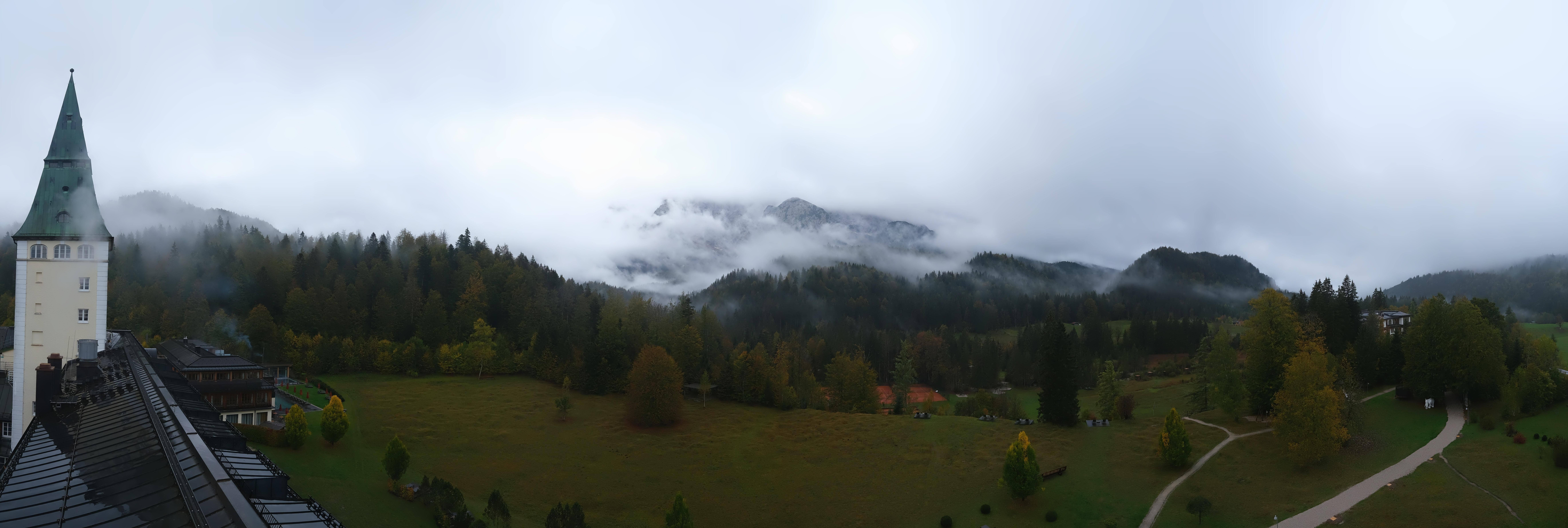 Archiv Foto Webcam Garmisch-Partenkirchen: Schloss Elmau