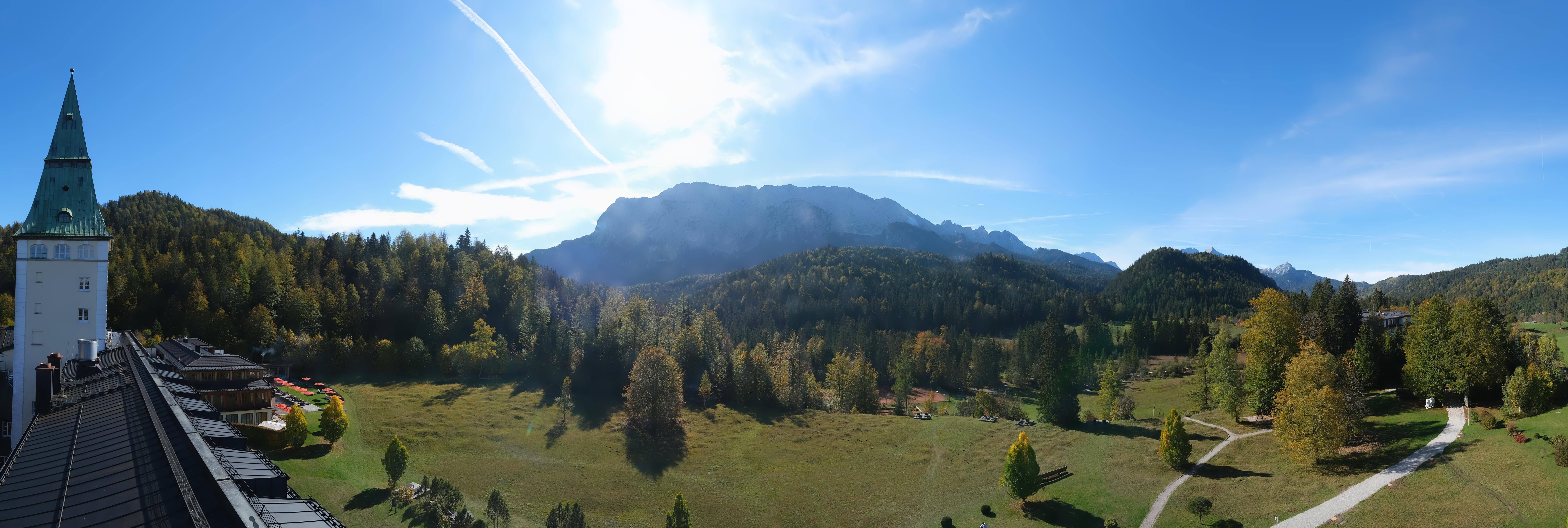 Archiv Foto Webcam Garmisch-Partenkirchen: Schloss Elmau