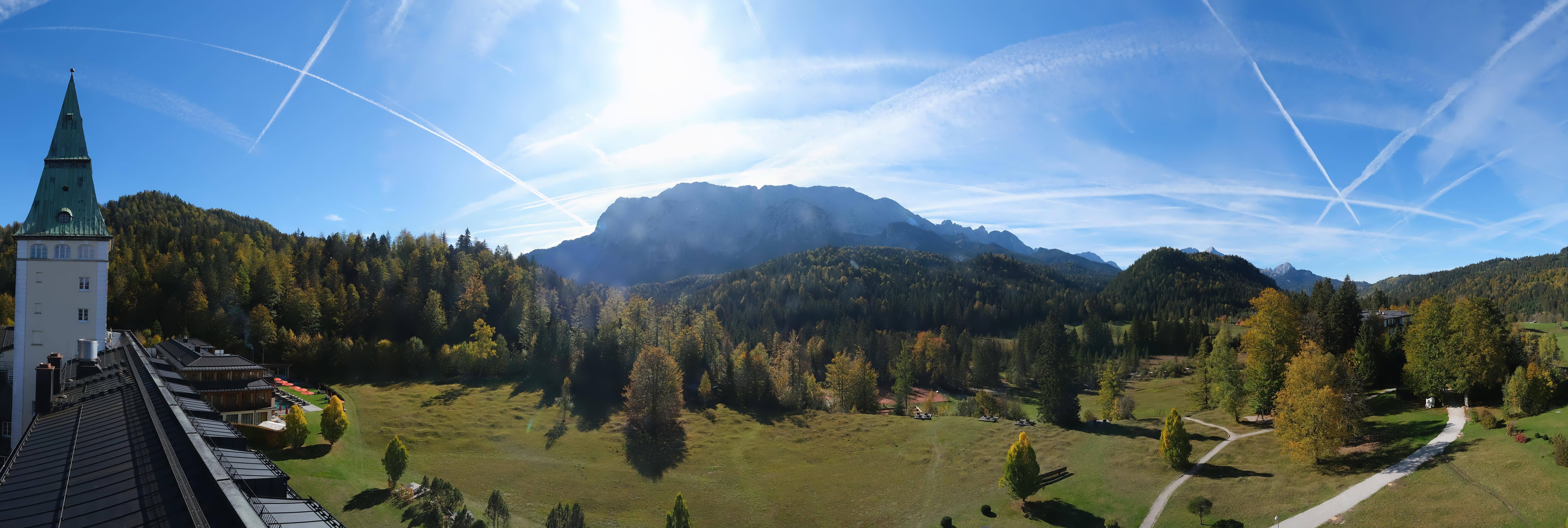 Archiv Foto Webcam Garmisch-Partenkirchen: Schloss Elmau