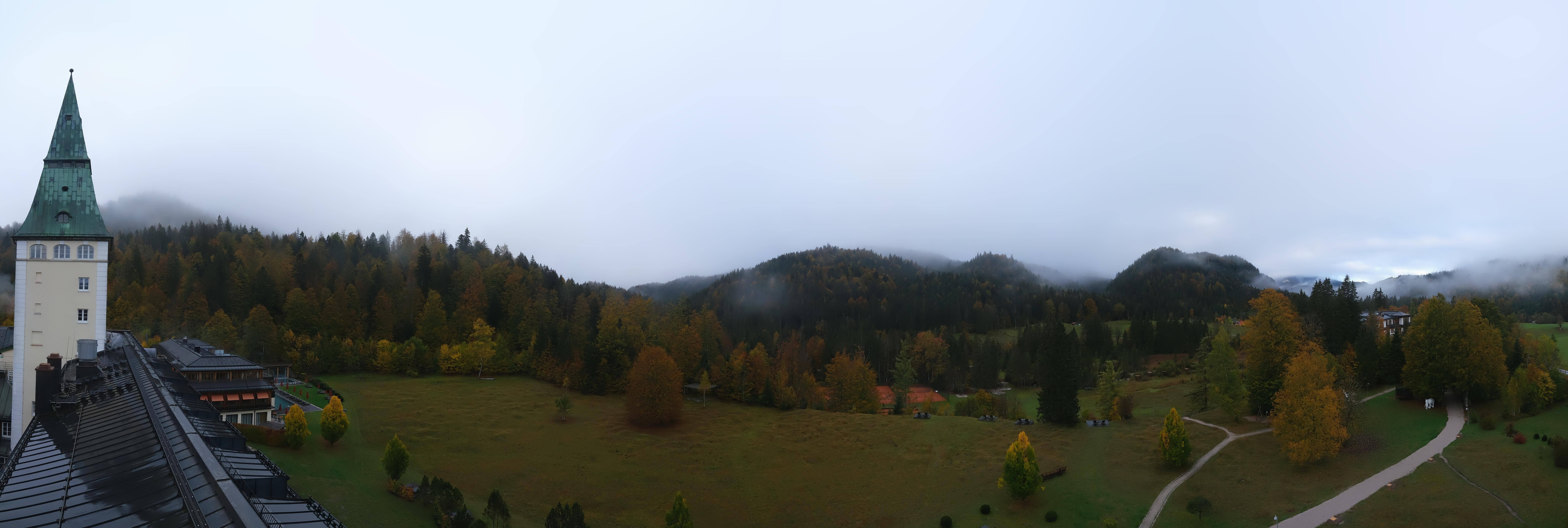 Archiv Foto Webcam Garmisch-Partenkirchen: Schloss Elmau