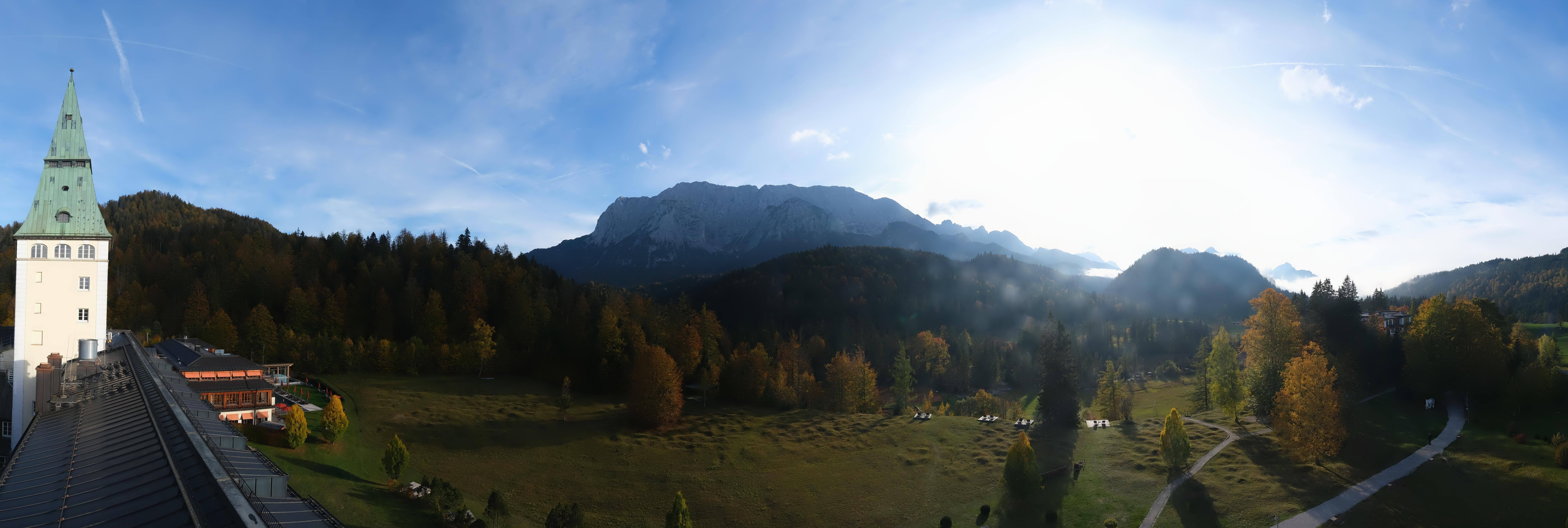Archiv Foto Webcam Garmisch-Partenkirchen: Schloss Elmau
