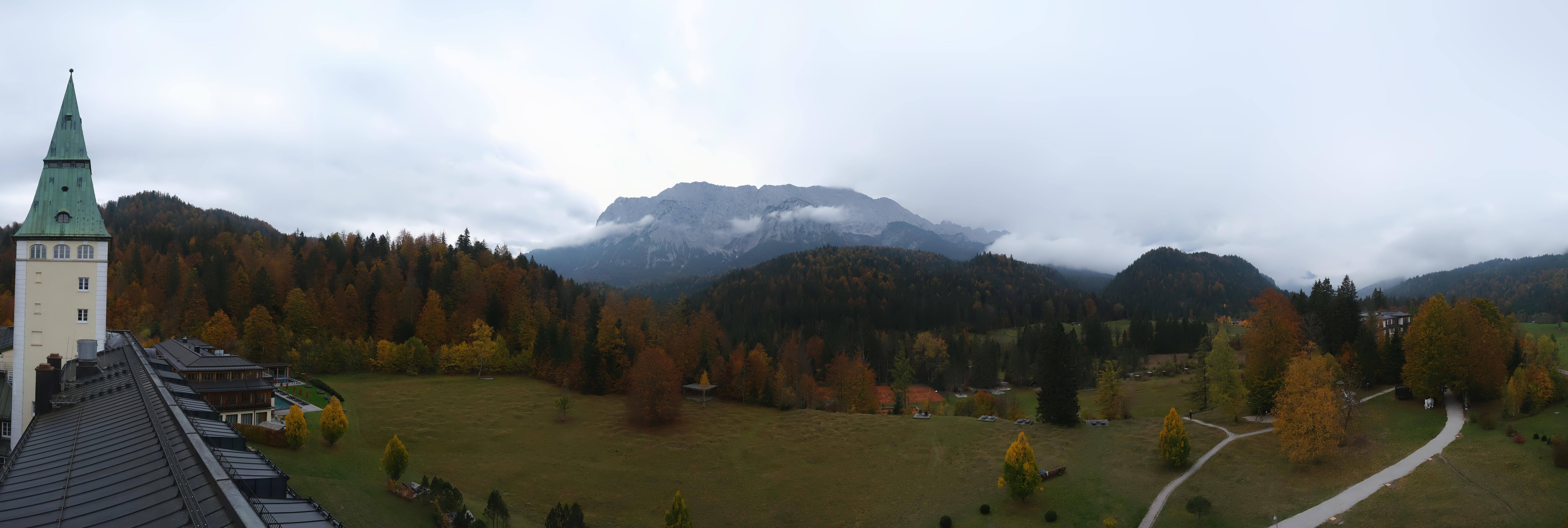 Archiv Foto Webcam Garmisch-Partenkirchen: Schloss Elmau