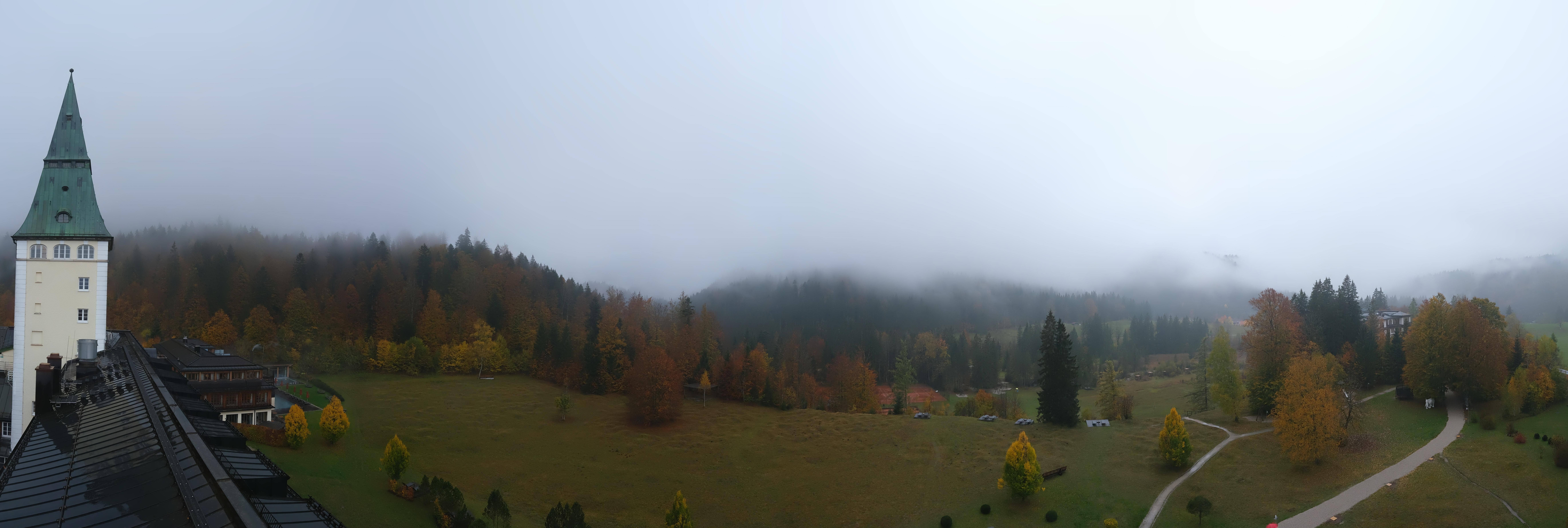 Archiv Foto Webcam Garmisch-Partenkirchen: Schloss Elmau