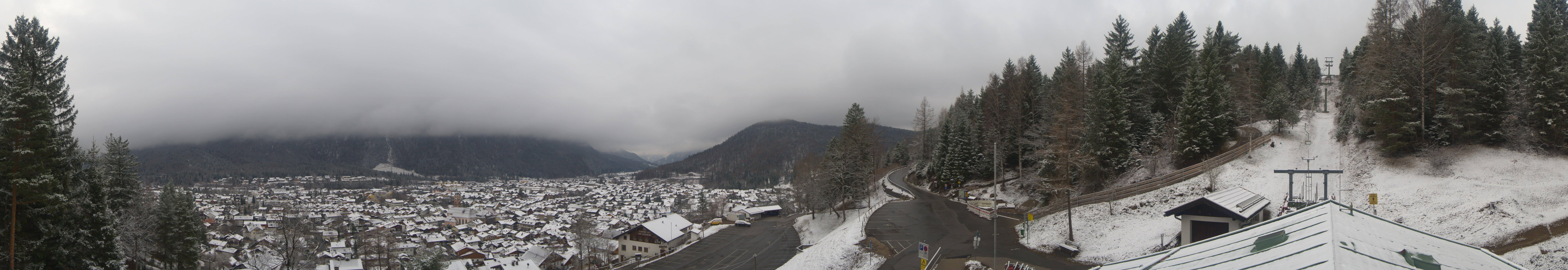 Archiv Foto Webcam Mittenwald Panoramablick