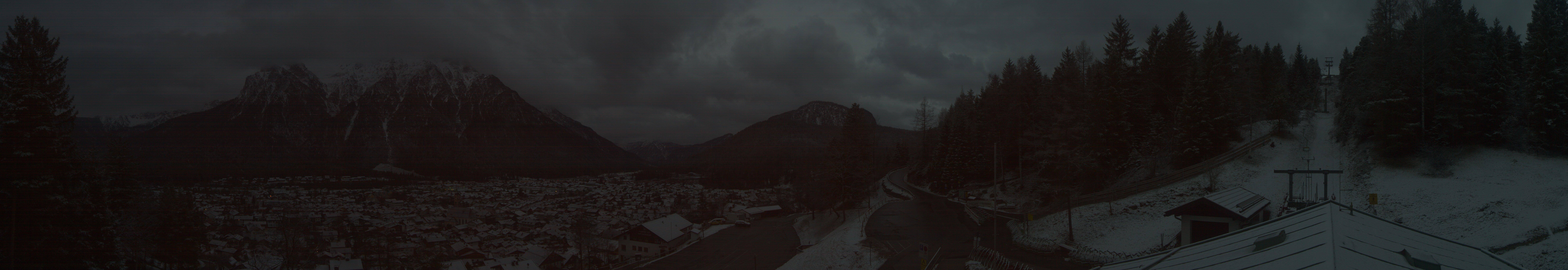 Archiv Foto Webcam Mittenwald Panoramablick