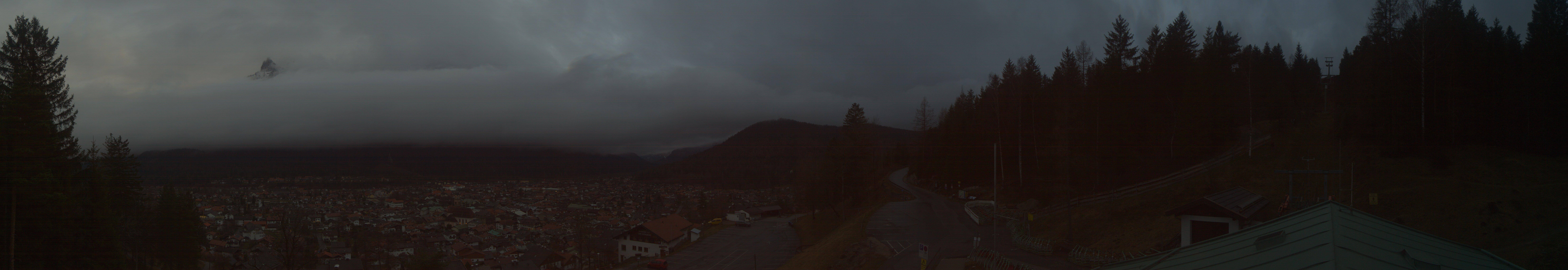 Archived image Webcam Mittenwald Panoramic view