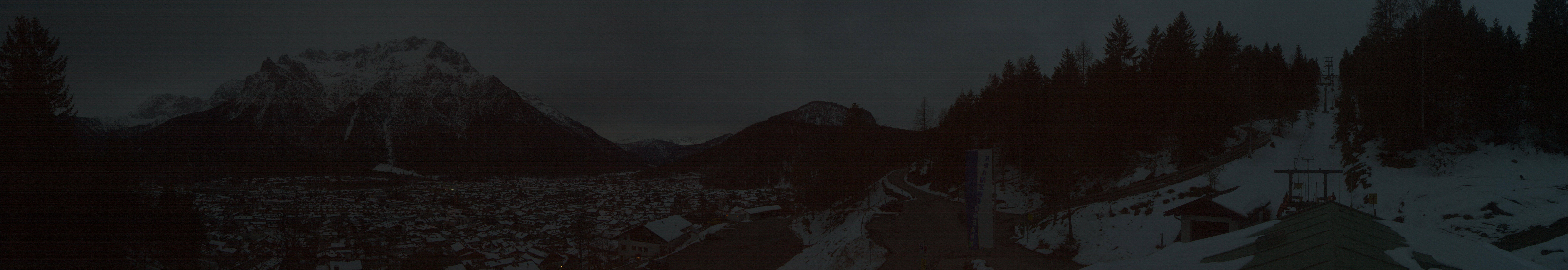 Archiv Foto Webcam Mittenwald Panoramablick