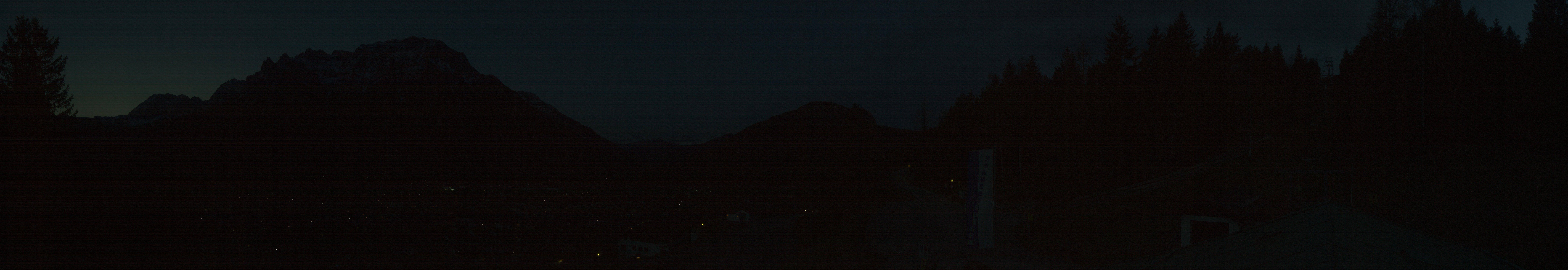 Archiv Foto Webcam Mittenwald Panoramablick