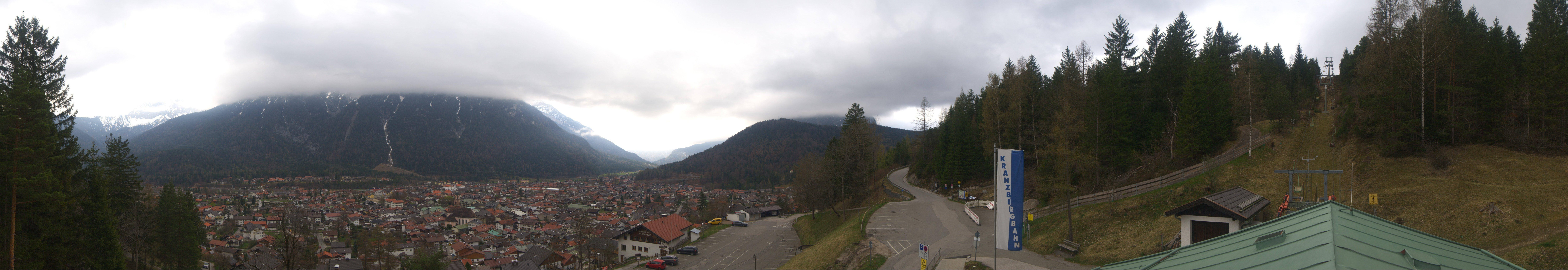 Archiv Foto Webcam Mittenwald Panoramablick