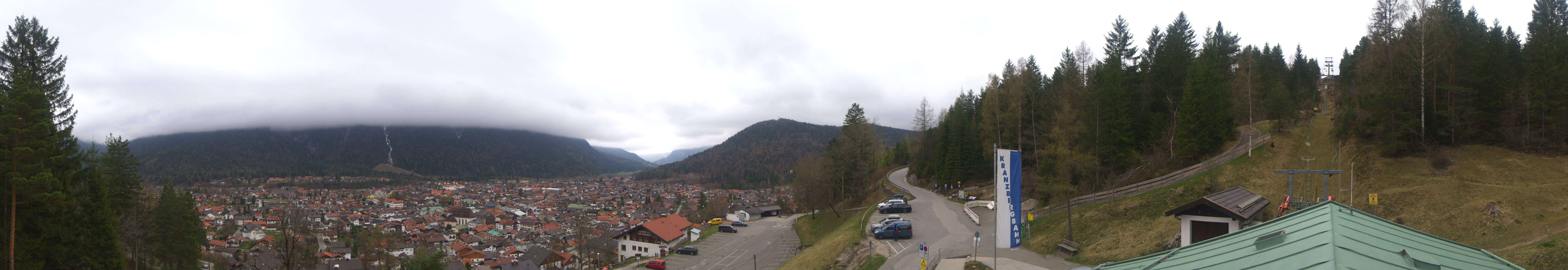 Archiv Foto Webcam Mittenwald Panoramablick