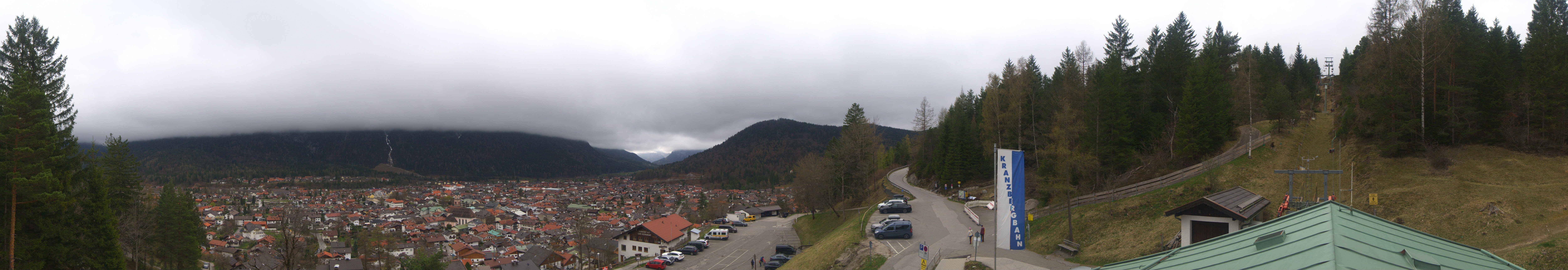 Archiv Foto Webcam Mittenwald Panoramablick
