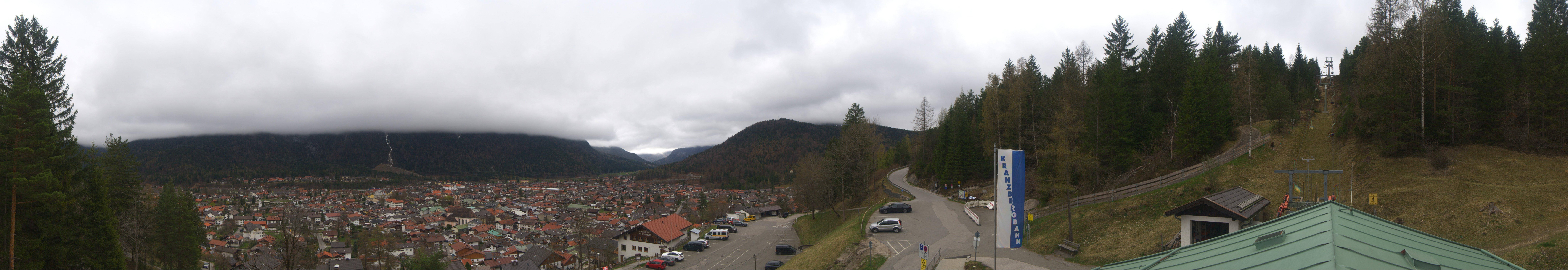 Archiv Foto Webcam Mittenwald Panoramablick