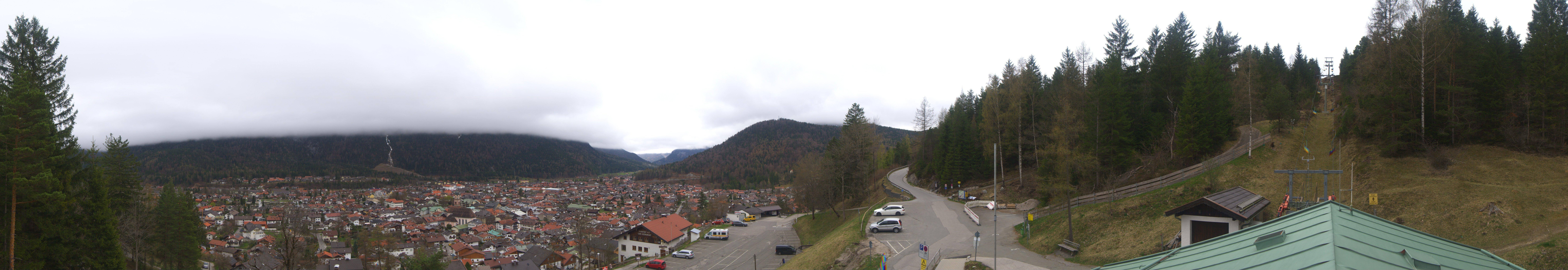 Archiv Foto Webcam Mittenwald Panoramablick