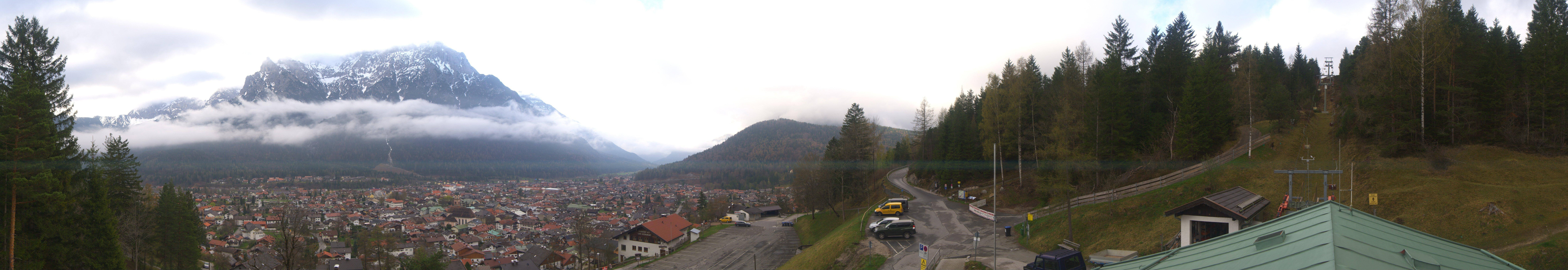 Archiv Foto Webcam Mittenwald Panoramablick