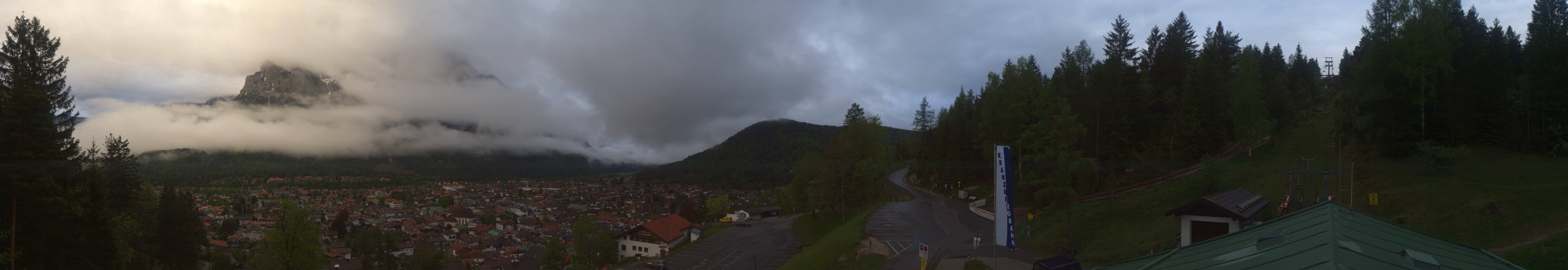 Archiv Foto Webcam Mittenwald Panoramablick