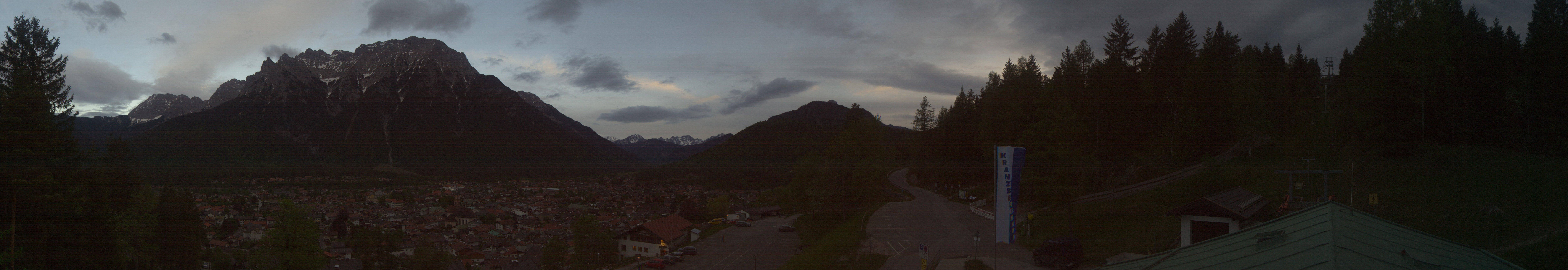 Archiv Foto Webcam Mittenwald Panoramablick