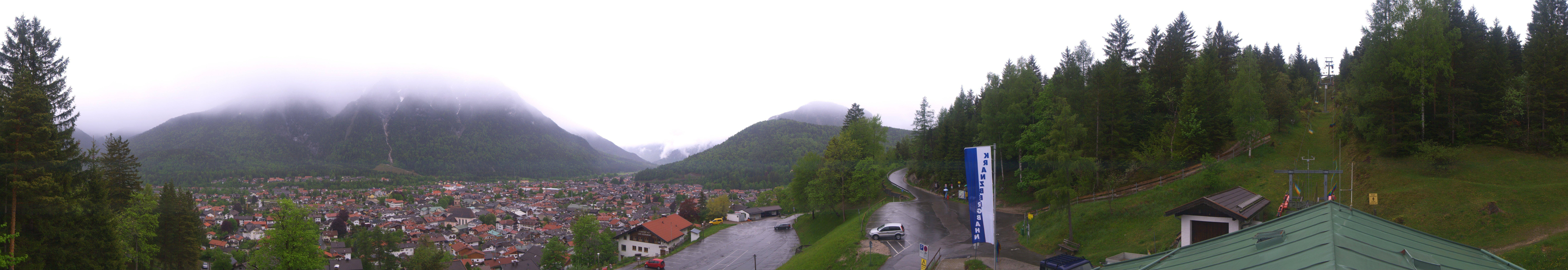 Archiv Foto Webcam Mittenwald Panoramablick
