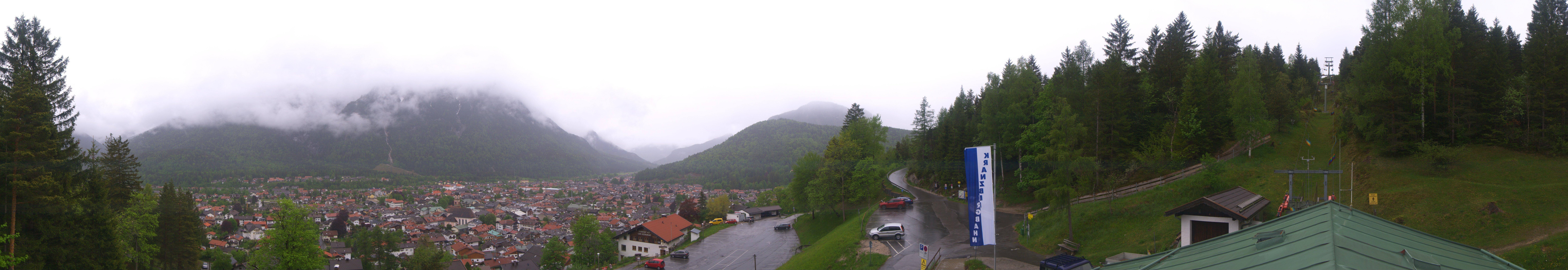 Archiv Foto Webcam Mittenwald Panoramablick