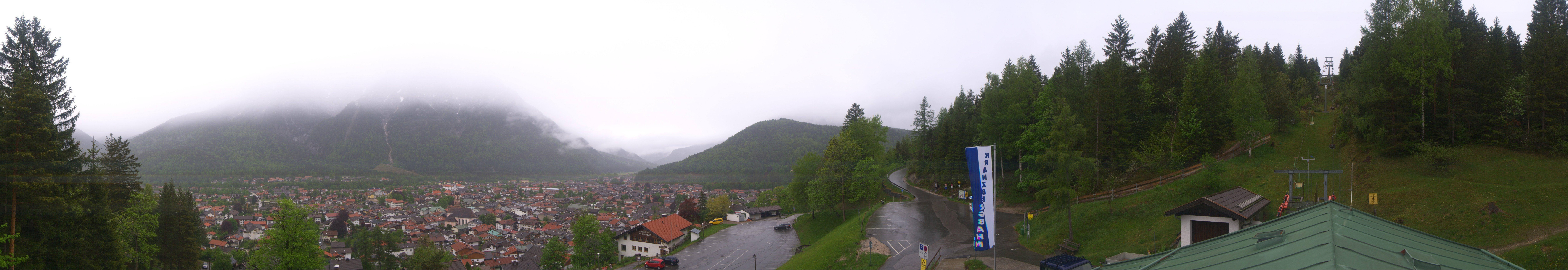 Archiv Foto Webcam Mittenwald Panoramablick