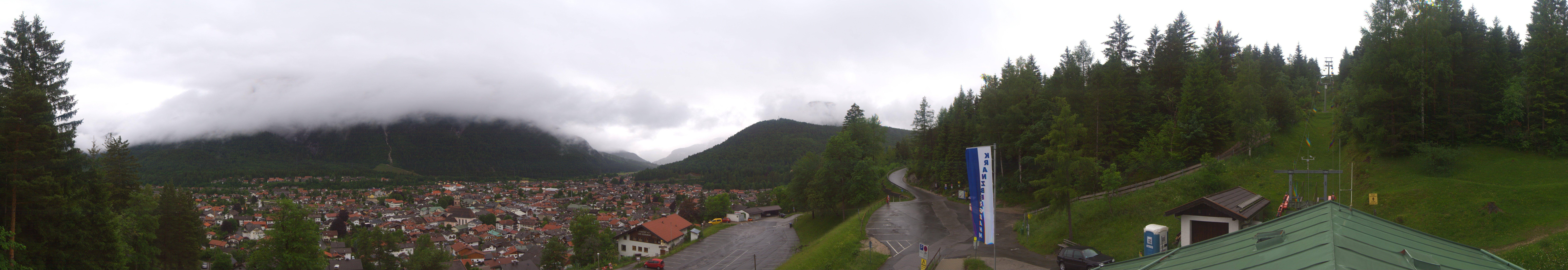 Archiv Foto Webcam Mittenwald Panoramablick