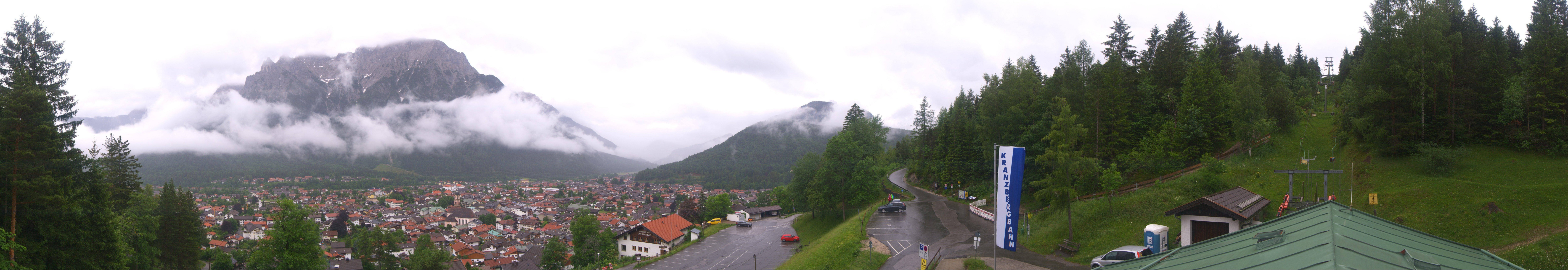 Archiv Foto Webcam Mittenwald Panoramablick