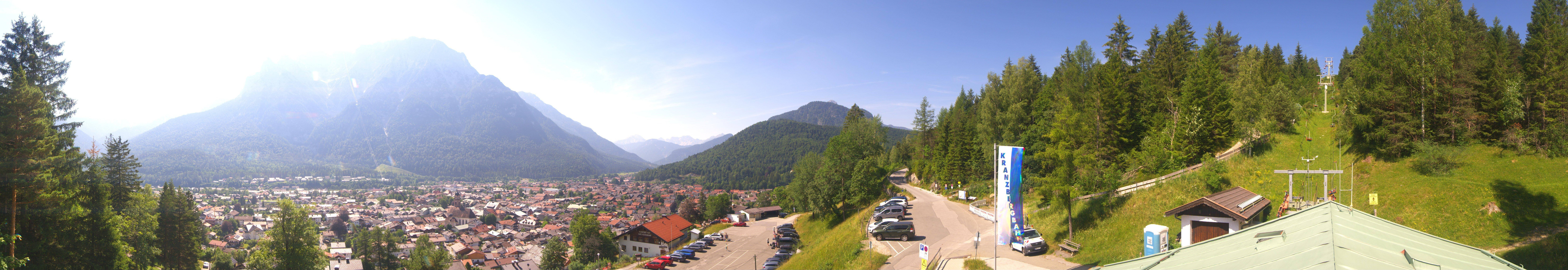 Archiv Foto Webcam Mittenwald Panoramablick
