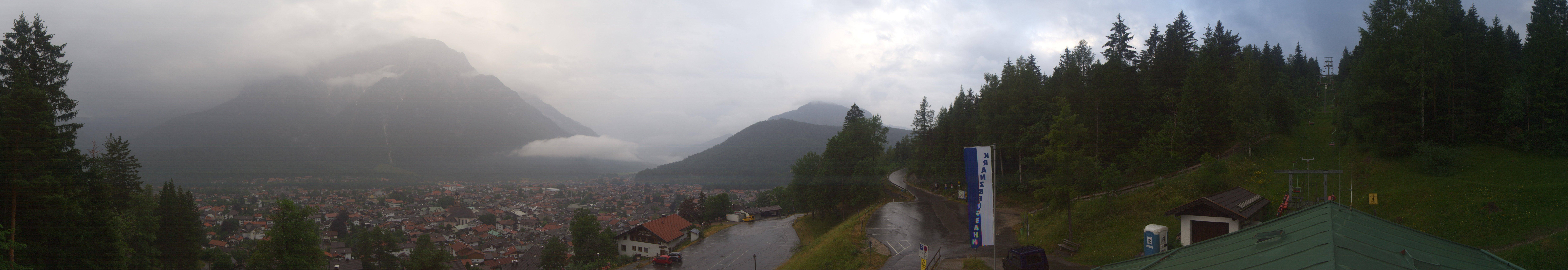 Archiv Foto Webcam Mittenwald Panoramablick