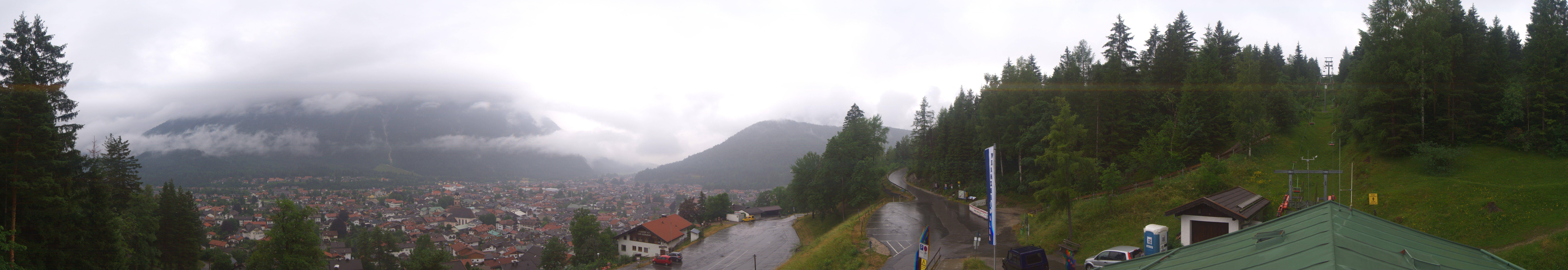 Archiv Foto Webcam Mittenwald Panoramablick