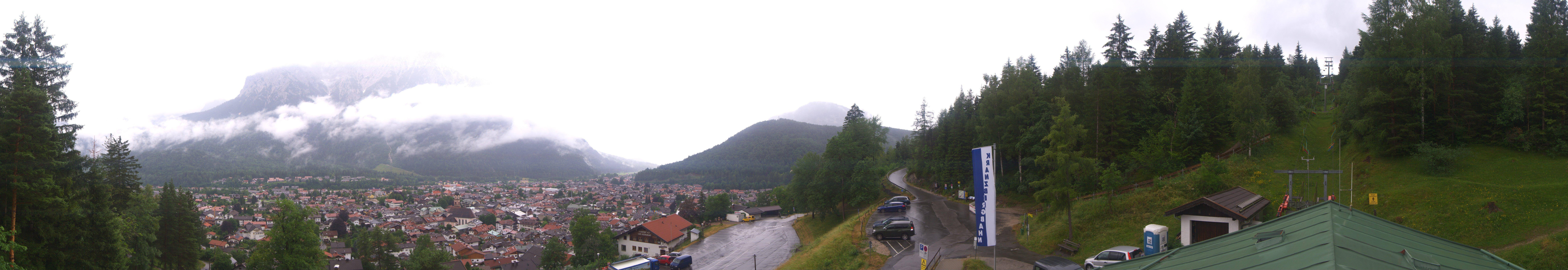 Archiv Foto Webcam Mittenwald Panoramablick