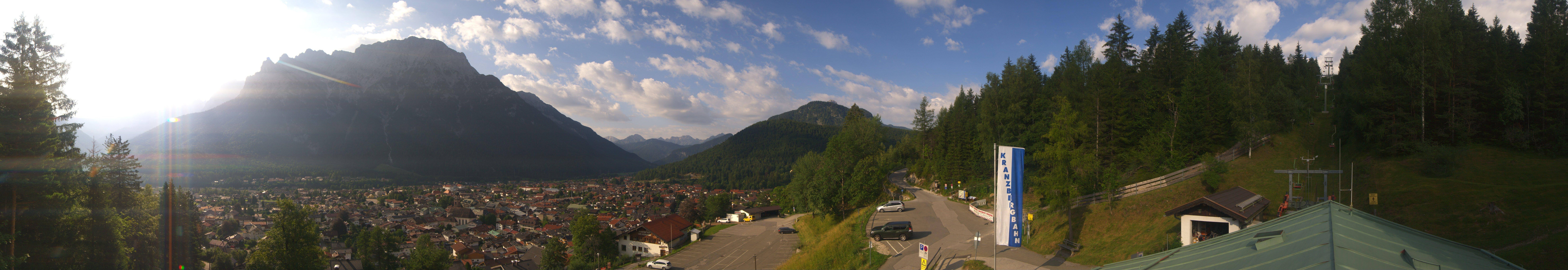 Archiv Foto Webcam Mittenwald Panoramablick