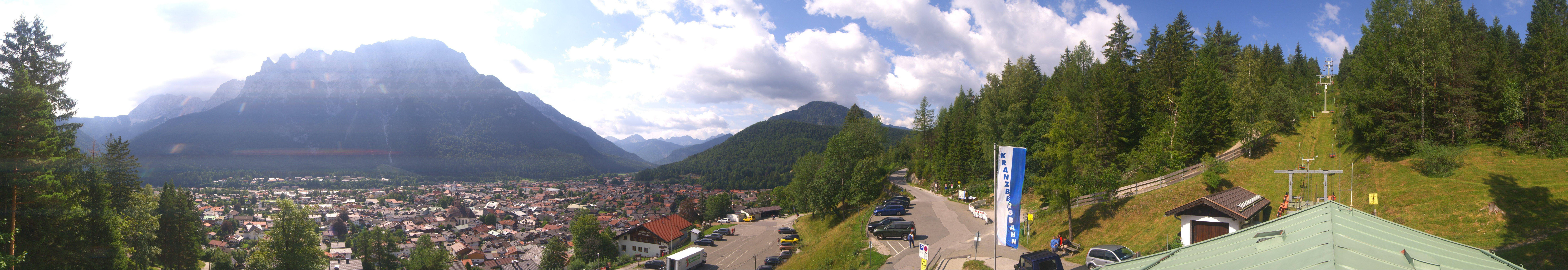 Archiv Foto Webcam Mittenwald Panoramablick