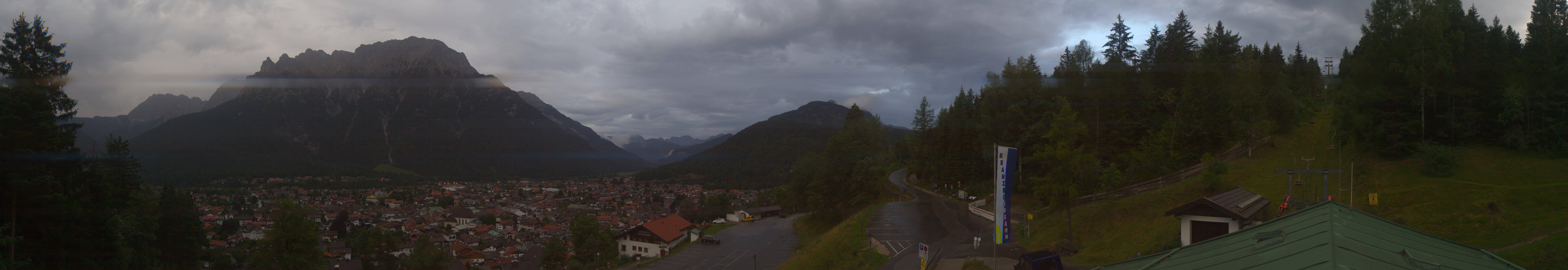 Archiv Foto Webcam Mittenwald Panoramablick
