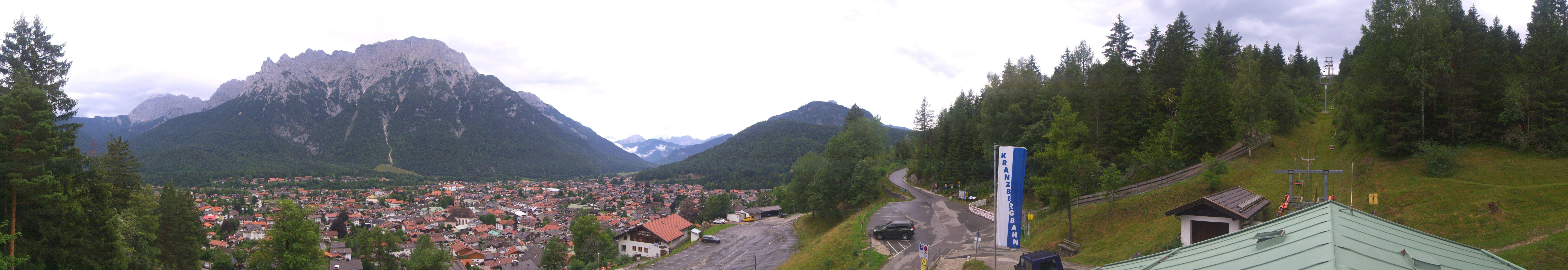Archiv Foto Webcam Mittenwald Panoramablick