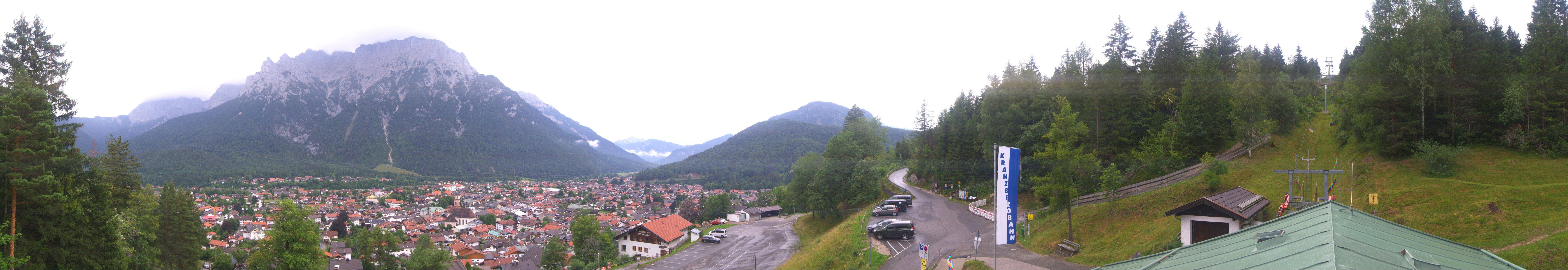 Archiv Foto Webcam Mittenwald Panoramablick