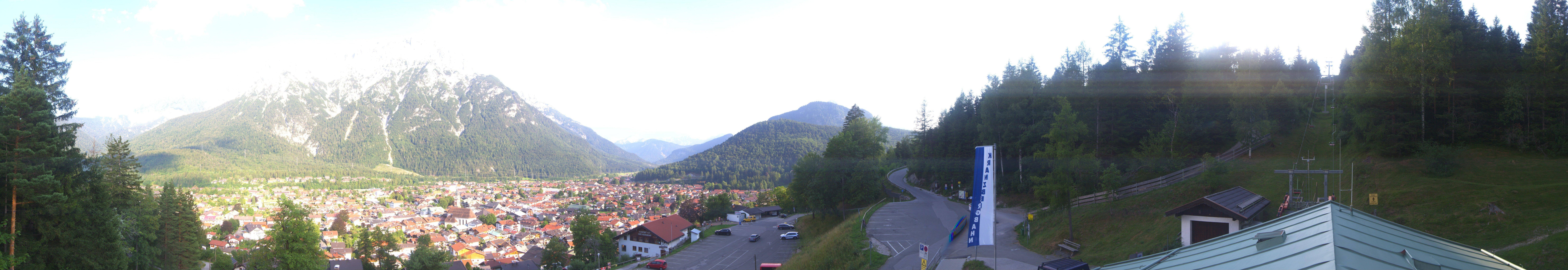 Archiv Foto Webcam Mittenwald Panoramablick