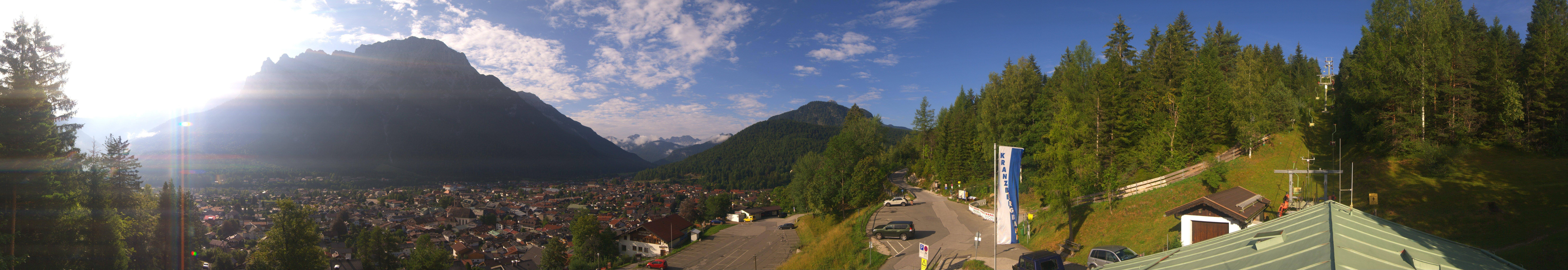 Archiv Foto Webcam Mittenwald Panoramablick