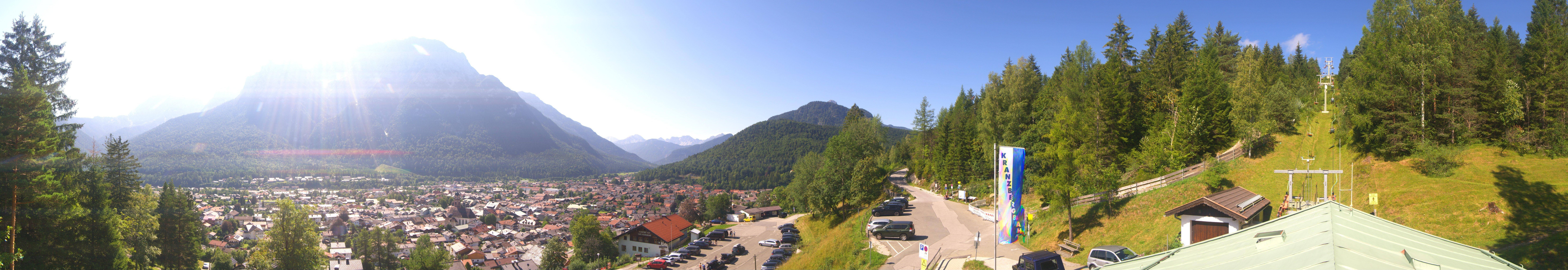 Archiv Foto Webcam Mittenwald Panoramablick