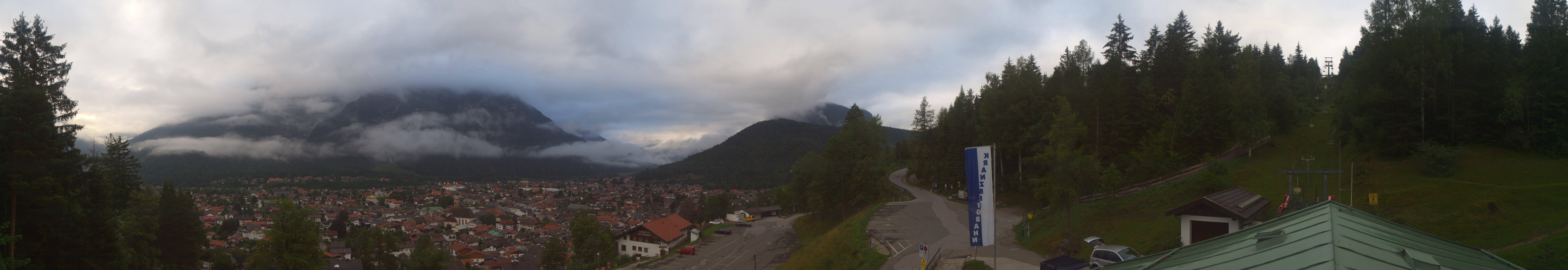 Archiv Foto Webcam Mittenwald Panoramablick