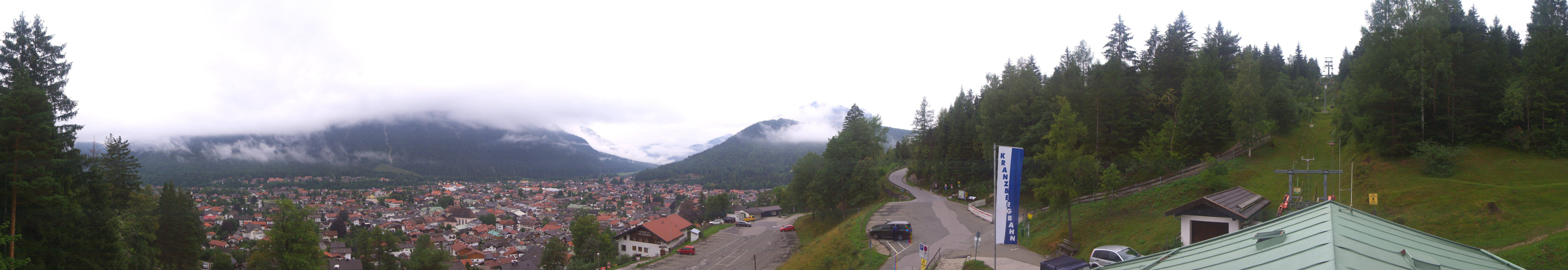 Archiv Foto Webcam Mittenwald Panoramablick