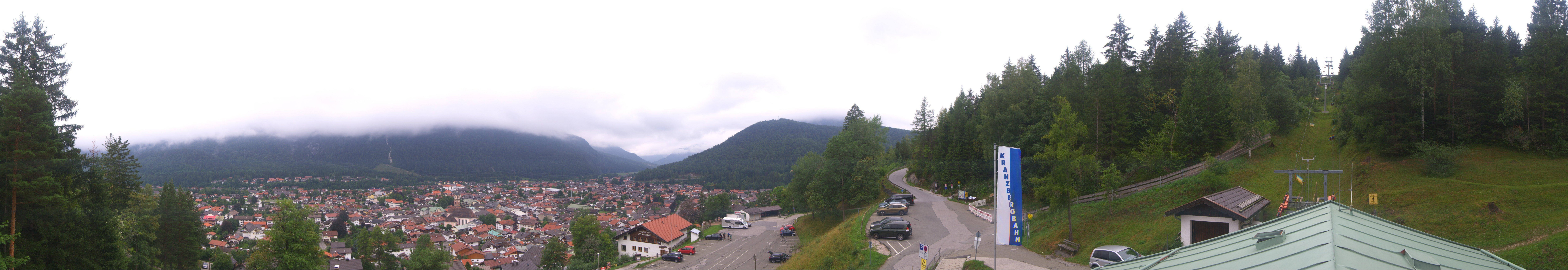Archiv Foto Webcam Mittenwald Panoramablick