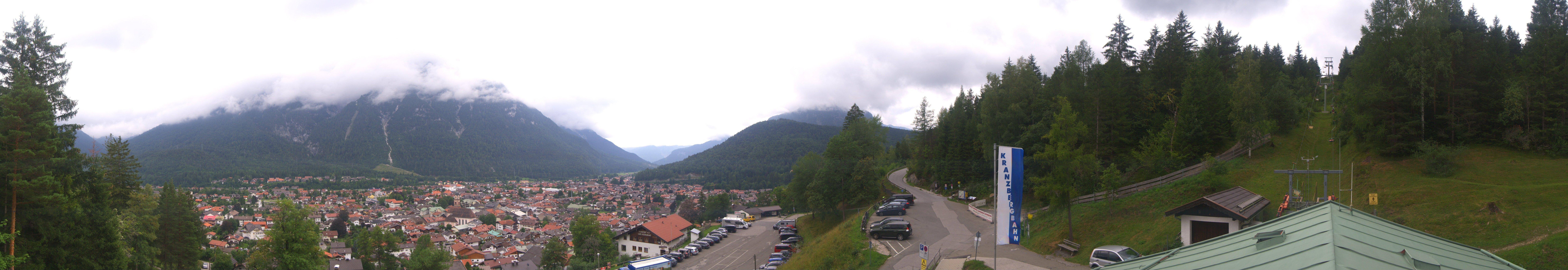 Archiv Foto Webcam Mittenwald Panoramablick
