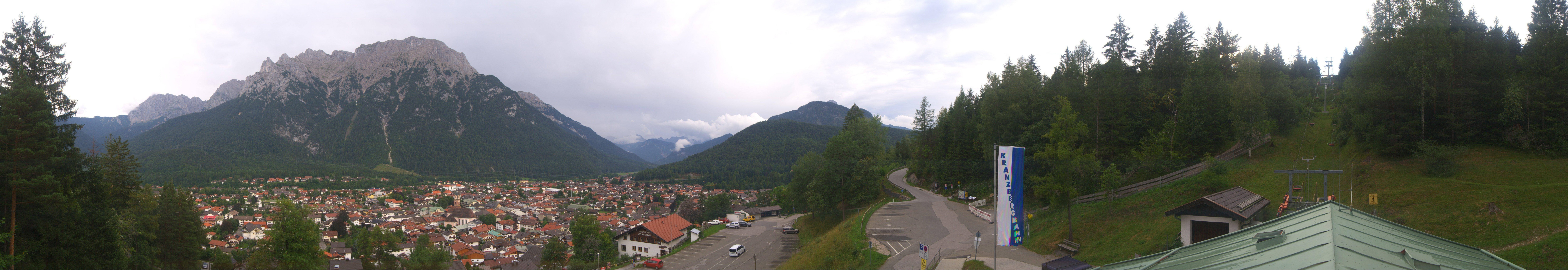 Archiv Foto Webcam Mittenwald Panoramablick