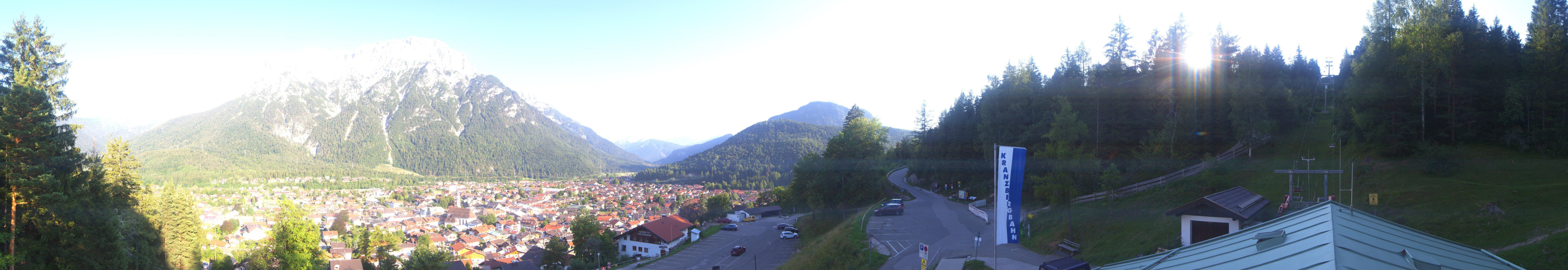 Archiv Foto Webcam Mittenwald Panoramablick