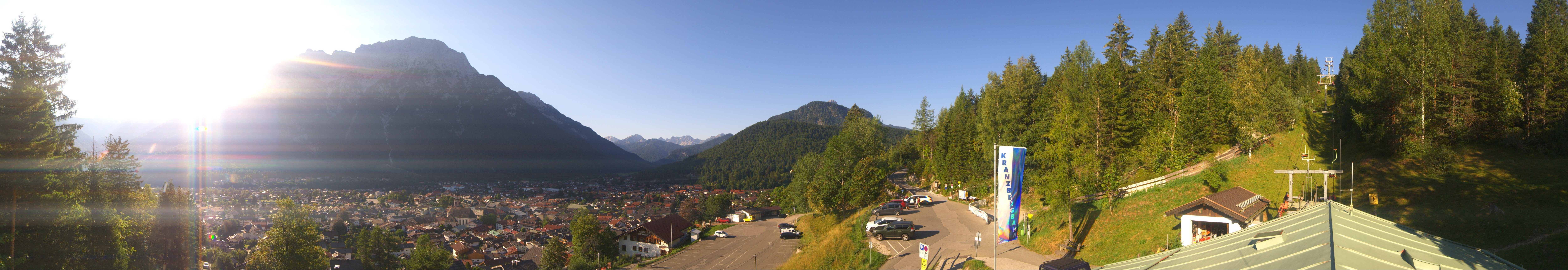 Archiv Foto Webcam Mittenwald Panoramablick