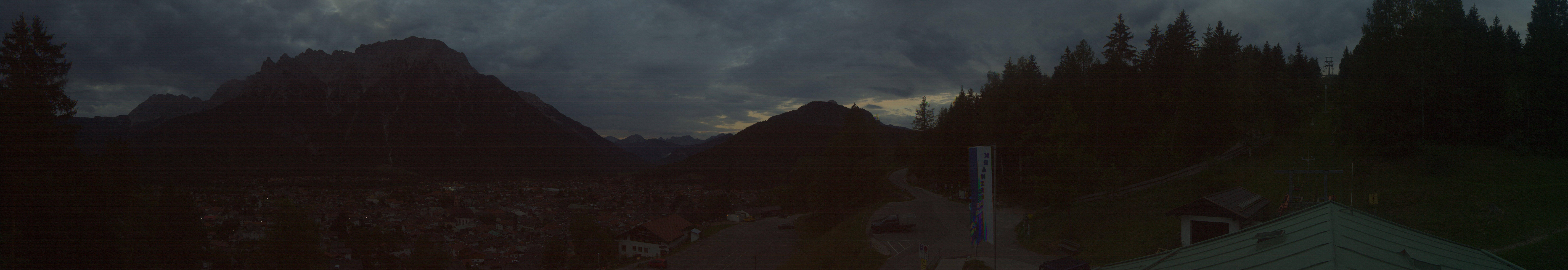 Archiv Foto Webcam Mittenwald Panoramablick