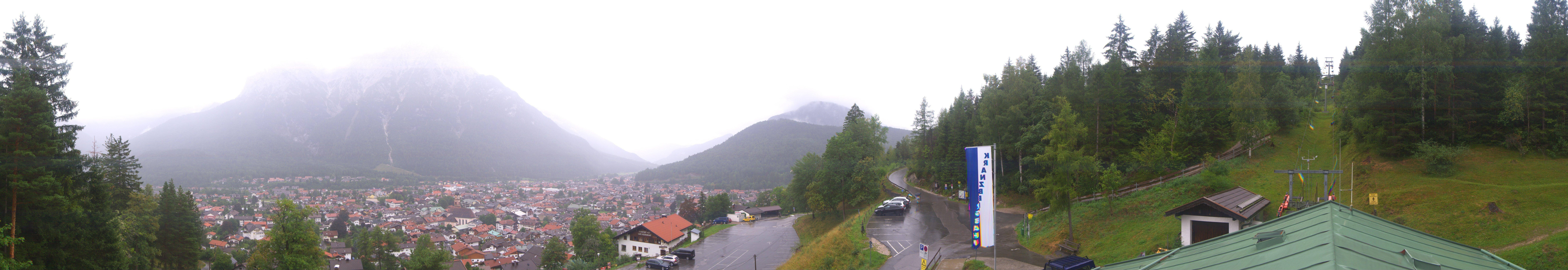 Archiv Foto Webcam Mittenwald Panoramablick