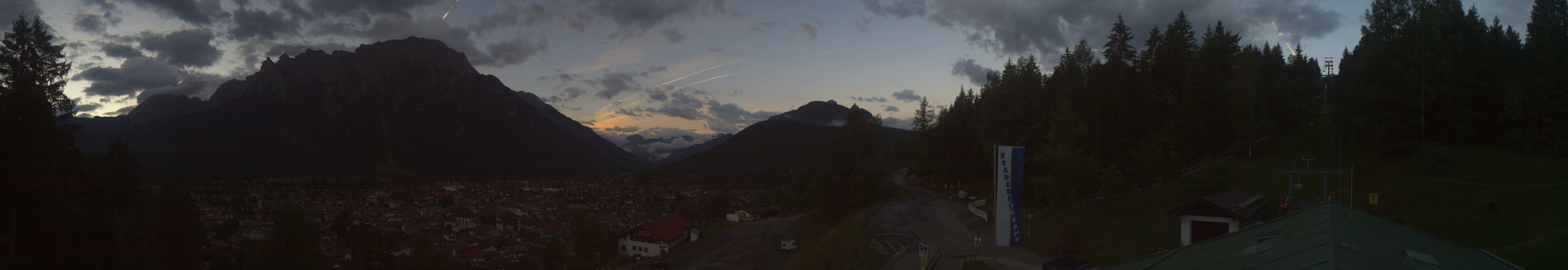 Archiv Foto Webcam Mittenwald Panoramablick