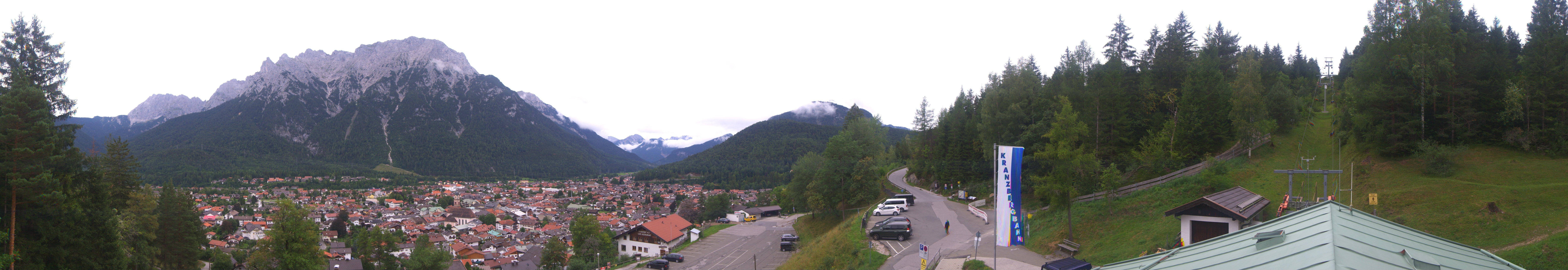 Archiv Foto Webcam Mittenwald Panoramablick